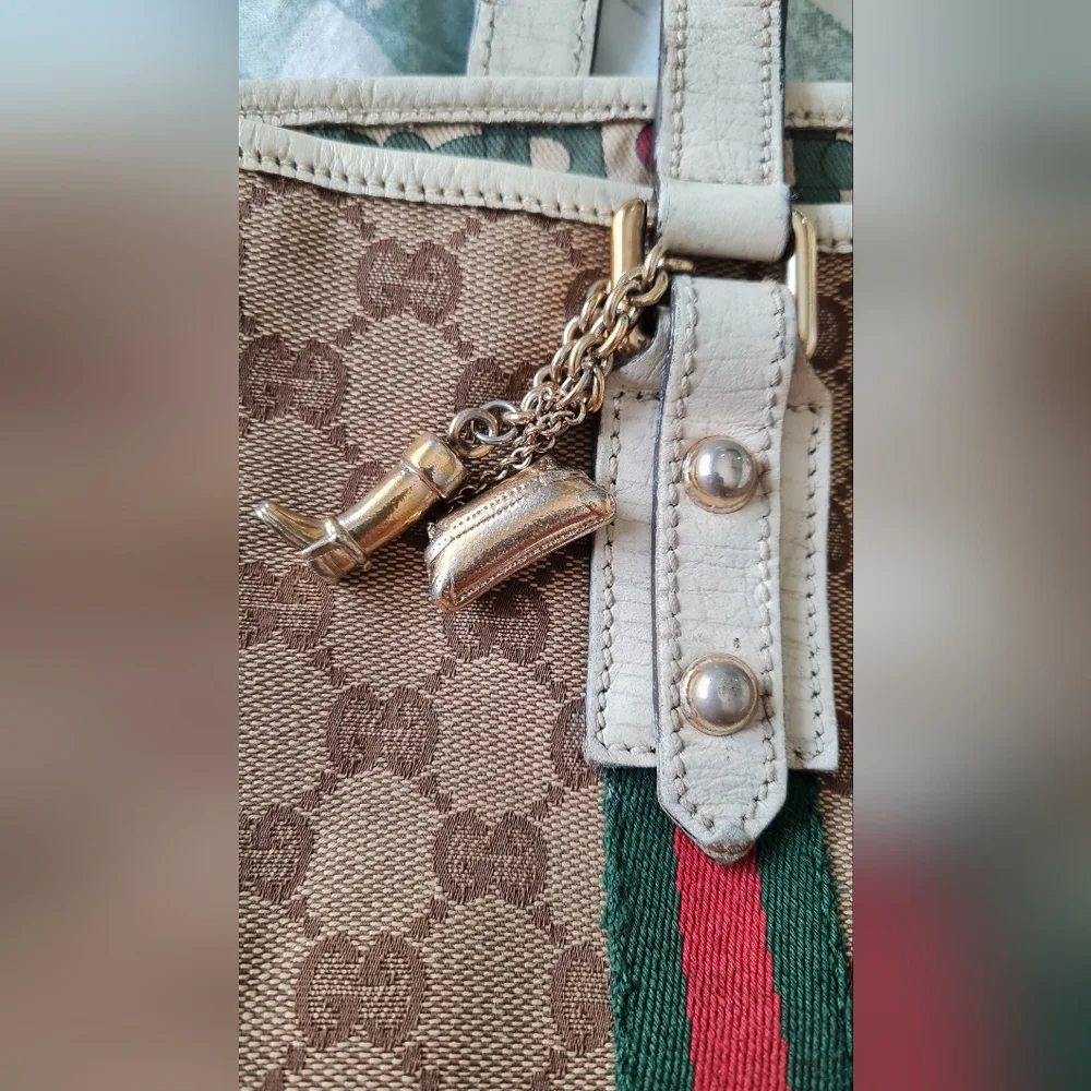 Gucci GG Canvas Sherryline tote bag - Picture 3 of 11